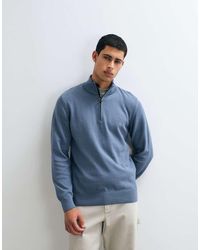 Barbour - Knitted Half Zip Jumper - Lyst