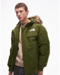 The North Face - Mcmurdo - bomber avec capuche en fausse fourrure - Lyst
