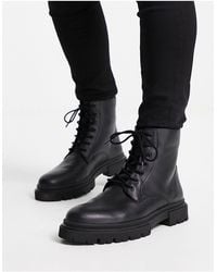 Schuh - Dane Chunky Lace Up Boots - Lyst