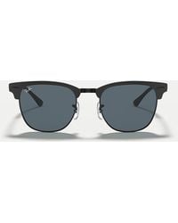Ray-Ban - Clubmaster Sunglasses With Lens - Lyst