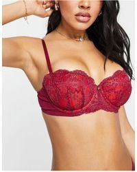 Ann Summers - Curve Sexy Lace Planet Balconette Bra With Metallic Thread Detail - Lyst
