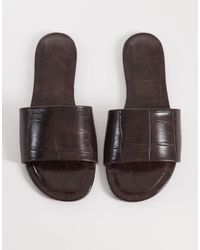 ASOS - Faith Flat Sandals - Lyst