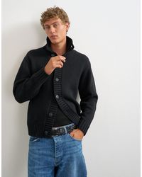 TOPMAN - Pullover mit relaxed fit, schwerem material und stehkragen - Lyst