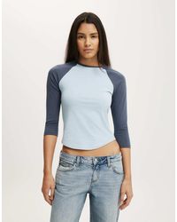 Cotton On - 90S Baby Raglan 3/4 Tee - Lyst
