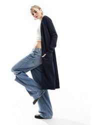 Vila - Longline Cardigan - Lyst