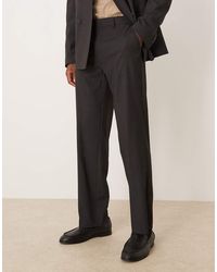 ASOS - Asos Deisgn Straight Suit Trousers - Lyst