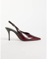 ASOS - Serena Slingback Stiletto Heels - Lyst