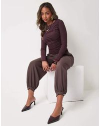Threadbare - Balloon Trousers With Button Cuffs - Lyst