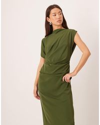 long sleeve fit and flare mini dress Alexia Admor Women's Ocean Dress