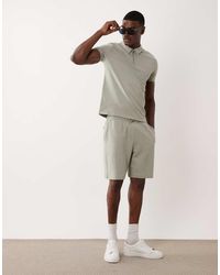 New Look - Textured Pull On Shorts - Lyst