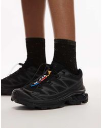 Salomon - Zapatillas De Deporte Negras Y Grises Xt-6 De - Lyst