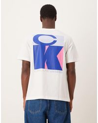 Calvin Klein - Calvin Klein Stack Backprint Graphic T-shirt - Lyst