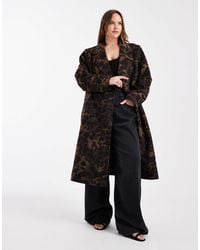 ONLY - Textured Maxi Coat - Lyst