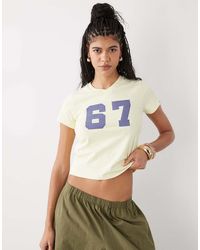 Collusion - Sports V Neck Number Tee - Lyst