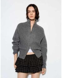 Pull&Bear - Zip-Up Cardigan - Lyst