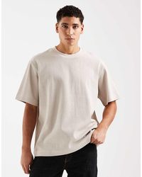 Jack & Jones - Ribbed Oversize T-Shirt - Lyst