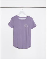 purple hollister shirt