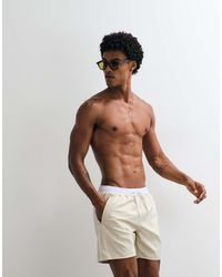 BOSS - Starfish Swim Shorts With Logo Print - Lyst