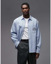 Prohibited - Long Sleeve Pocket Logo Shirt - Lyst