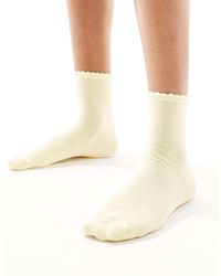 Pieces - Glitter Sock - Lyst