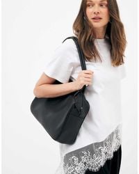 NA-KD - Asymmetric Lace T-Shirt - Lyst