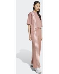 adidas Originals - Off Placed 3-Stripes Wide Pant - Lyst