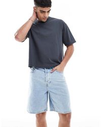 Only & Sons - Losvallende Denim Short - Lyst