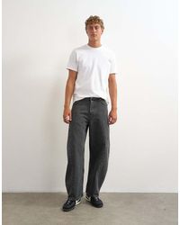 TOPMAN - Rigid Barrel Fit Jean - Lyst