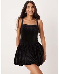 Forever New - Vestito Corto Strutturato Con Orlo A Bolle - Lyst