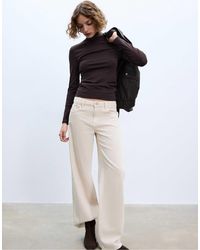 Stradivarius - – hochgeschlossenes basic-t-shirt - Lyst