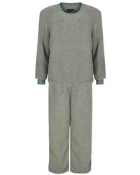 Loungeable - Borg Jumper & Wide Leg Lounge Set - Lyst