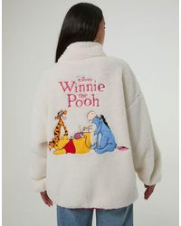 Skinnydip London - Disney Winnie The Pooh Embroidered Fleece Jacket - Lyst