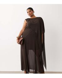 Forever New - Cape Sleeve Maxi Dress - Lyst
