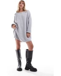 Miss Selfridge - – oversize-minikleid aus strick - Lyst