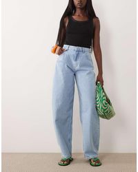 Miss Selfridge - Barrel Leg Jean - Lyst