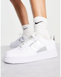 Air - force 1 shadow - sneakers bianco sporco e beigeNike in Gomma di  colore Bianco | Lyst