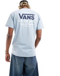 Vans - Holder classic - t-shirt imprimé au dos - poudré - Lyst