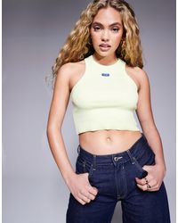 HUGO - – knapp geschnittenes tanktop - Lyst