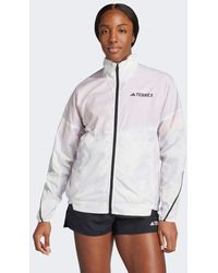 adidas - Terrex Multi Printed Wind Jacket - Lyst