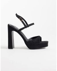 Public Desire - Rhoda Platform Heeled Sandals - Lyst