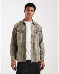 Levi's - Relaxed Denim Western Shirt - Lyst