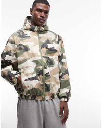 ASOS - Giacca Antipioggia Impermeabile Ripiegabile - Lyst