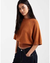 ASOS - Crew Neck Slouchy Drop Sleeve T-shirt - Lyst