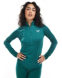 Castore - 1/2 Zip Long Sleeve Top - Lyst