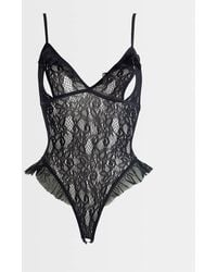 Ann Summers - Extravaganza Crotchless Teddy Bodysuit - Lyst