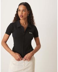 Dickies - Tallasse Buttoned Baby Tee - Lyst