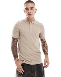 Farah - – blanes – kurzärmliges polohemd - Lyst