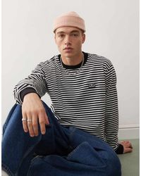 Obey - Established Eyes Stripe T-Shirt - Lyst