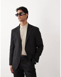 Mango - Amalfi - blazer d'ensemble en lin mélangé - Lyst