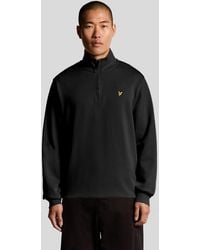 Lyle & Scott - Mid Layers Quarter Zip Pullover Sweatshirt - Lyst